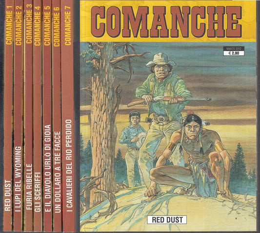 FB- COMANCHE 1/7 COLLEZIONE COMPLETA -- GP PUBLISHING - 2012 - B - TMX