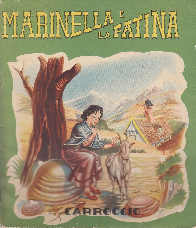 LB- MARINELLA E LA FATINA -- CARROCCIO - COLLANA ARCOBALENO 41 -- 1950 - S - RGZ