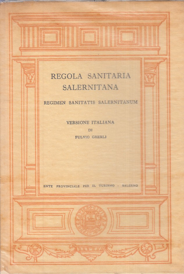 LZ- REGOLA SANITARIA SALERNITANA - GHERLI - SALERNO --- 1955 - BS - YFS498