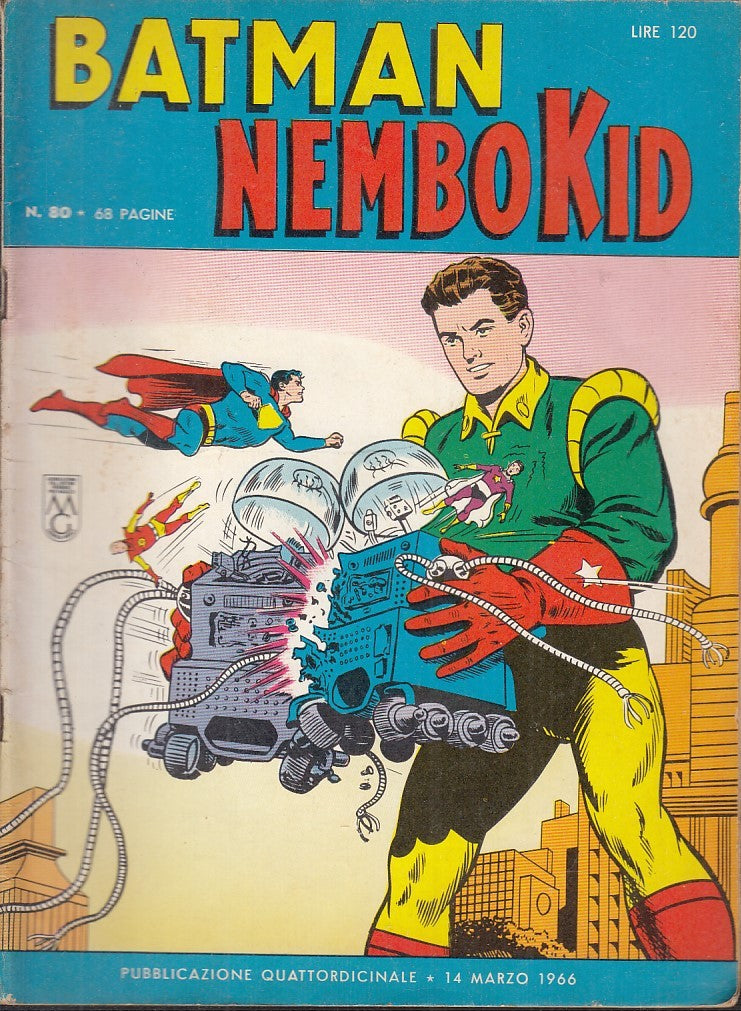FS- BATMAN E NEMBO KID N.80 -- MONDADORI - 1966 - S - TMX