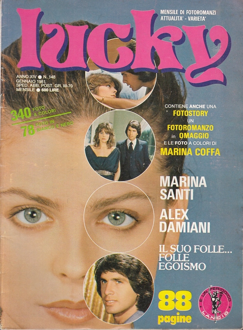 LR- RIVISTA FOTOROMANZO LANCIO LUCKY N.148 DAMIANI SANTI - 1981 - S - YFS845