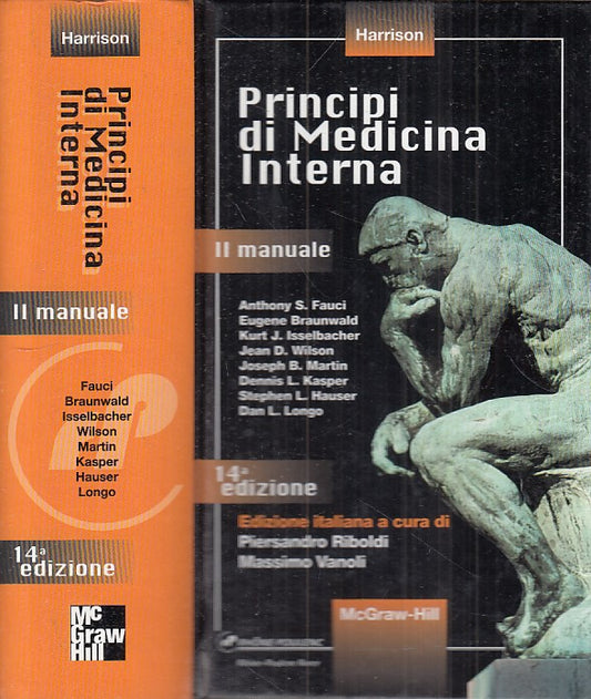 LZ- PRINCIPI DI MEDICINA INTERNA MANUALE - AA.VV. - MCGRAW HILL ---- C - YFS177