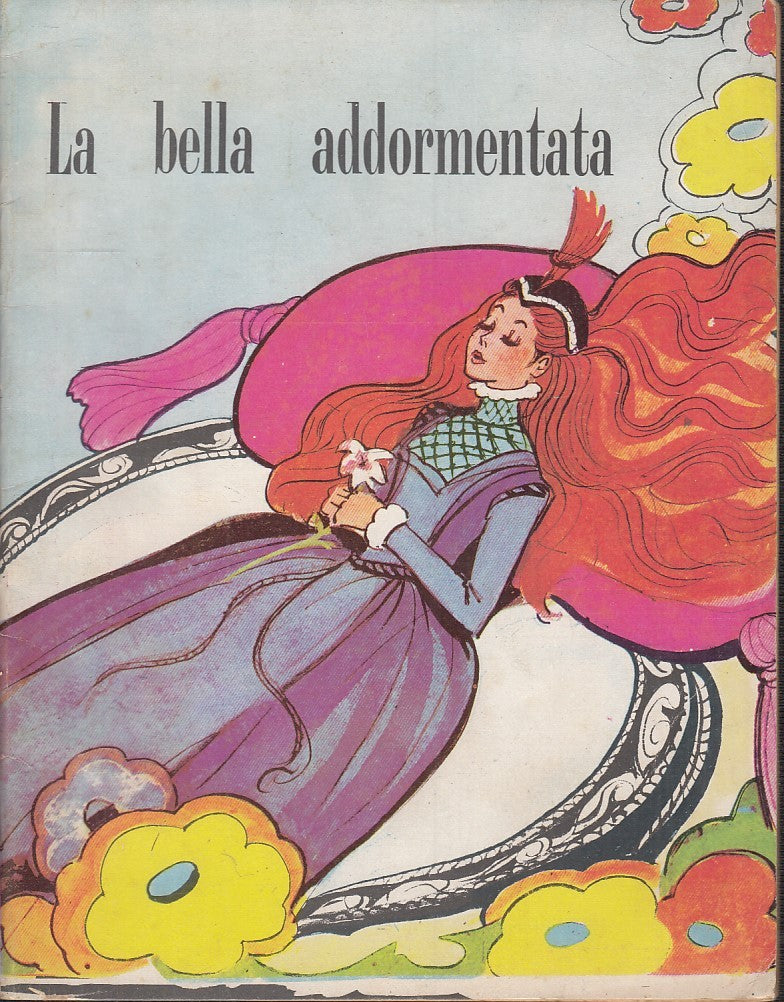 LB- LA BELLA ADDORMENTATA ALBUM DA COLORARE -- SAIPEM --- 1960 - S - RGZ