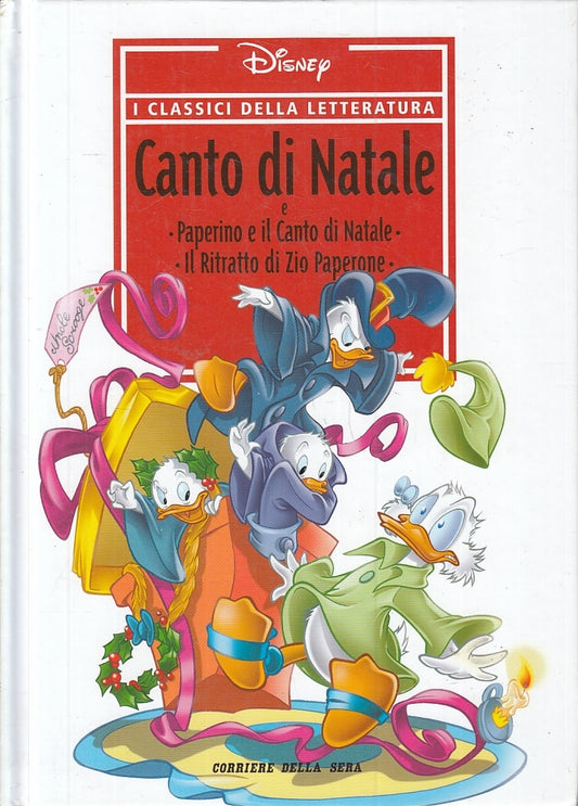 FD- CLASSICI DELLA LETTERATURA 20 PAPERINO CANTO DI NATALE-- DISNEY RCS- 2006- C- TNX
