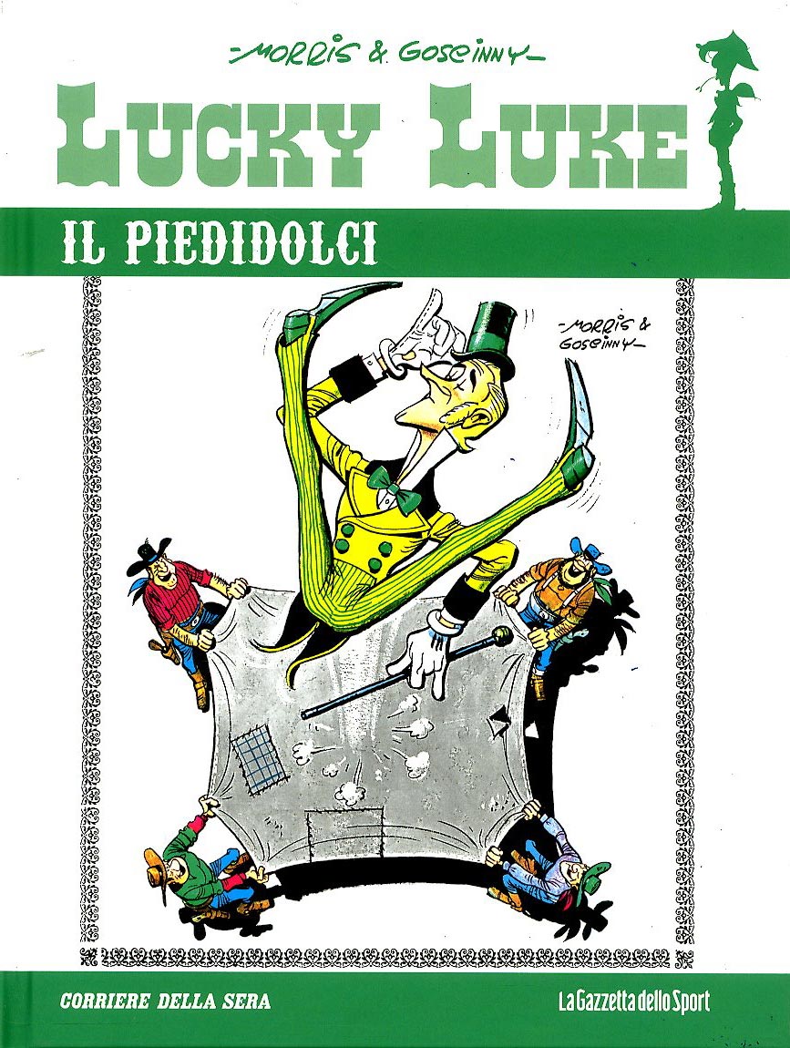 FV- LUCKY LUKE N.2 IL PIEDIDOLCI CARTONATO-- GAZZETTA DELLO SPORT- 2013- C- GRN