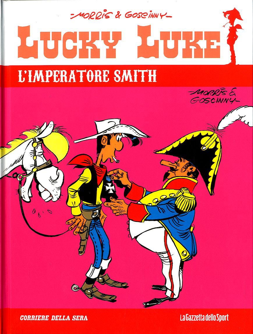 FV- LUCKY LUKE N.26 L'IMPERATORE SMITH CARTONATO-- GAZZETTA DELLO SPORT- 2013- C- GRN