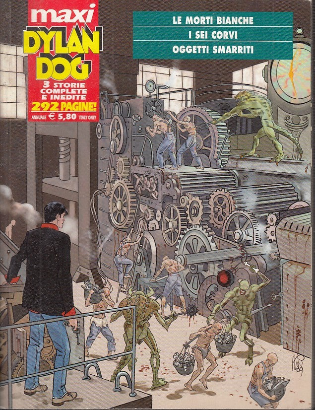 FB- DYLAN DOG SPECIALE N.8 MORTI BIANCHE SEI CORVI -- BONELLI - 2009 - B - TMX