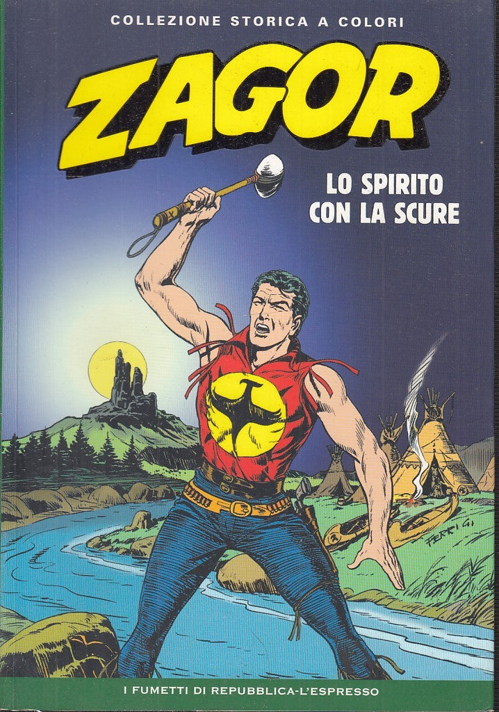 FB- COLLEZIONE STORICA A COLORI ZAGOR N.1 -- REPUBBLICA - 2012 - B - TMX