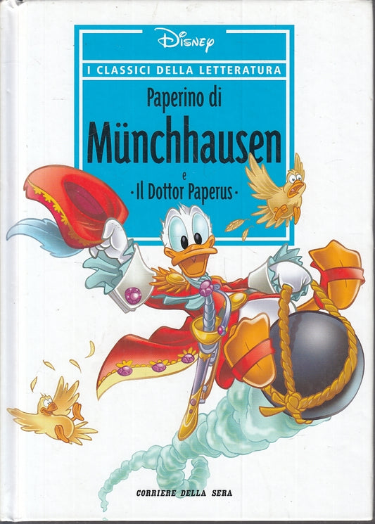 FD- CLASSICI DELLA LETTERATURA 10 PAPERINO DI MUNCHHAUSEN-- DISNEY- 2006- C- TNX