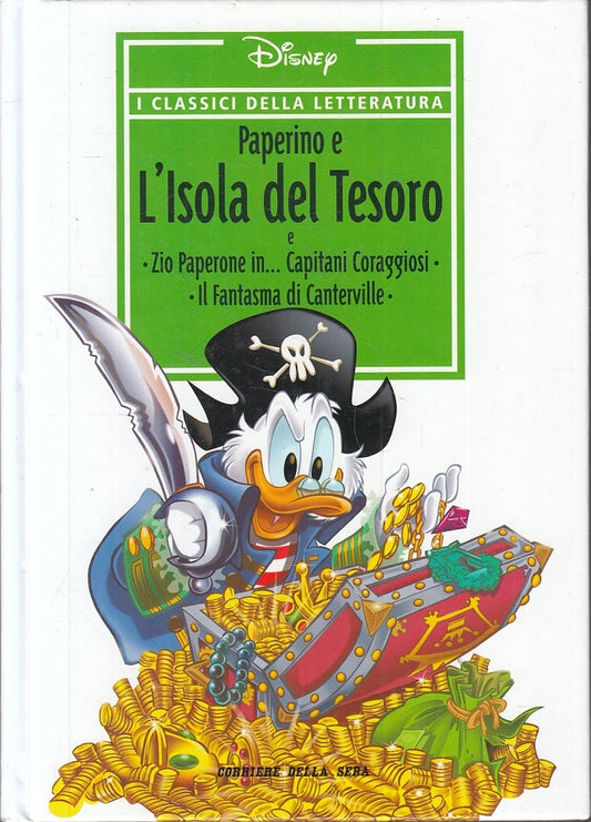 FD- CLASSICI DELLA LETTERATURA 11 PAPERINO L'ISOLA DEL TESORO -- DISNEY- 2006- C- TNX