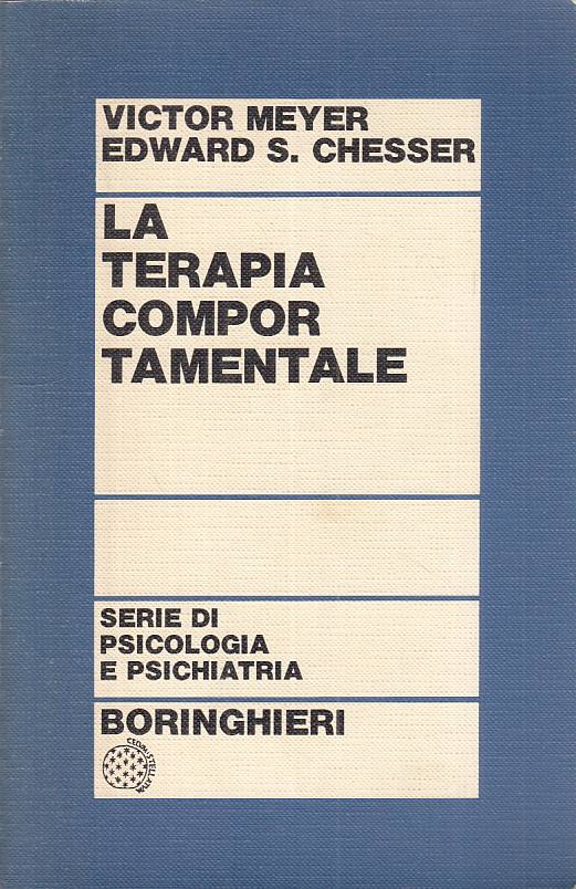 LS- LA TERAPIA COMPORTAMENTALE - MEYER CHEESER- BORINGHIERI --- 1976 - B - YTS21