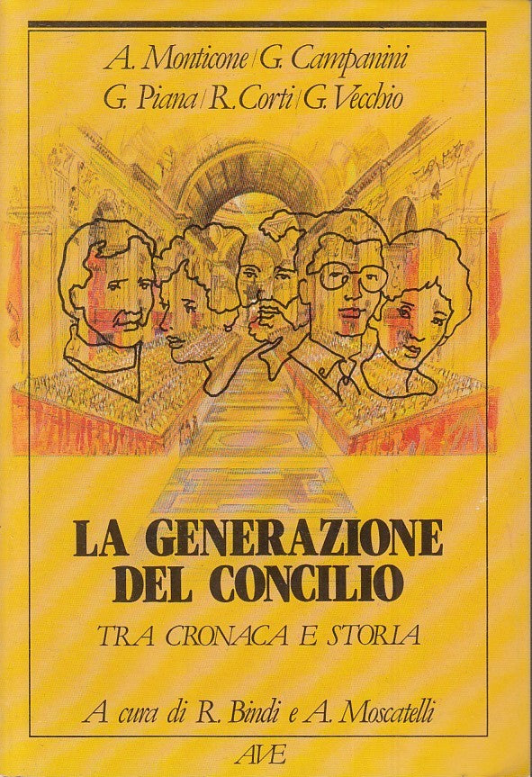LD- LA GENERAZIONE DEL CONCILIO TRA CRONCA E STORIA -- AVE --- 1986 - B - ZTS170