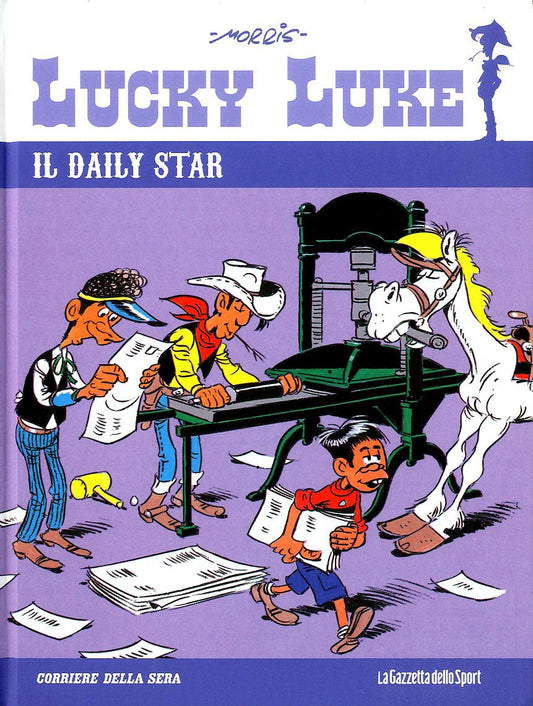 FV- LUCKY LUKE N.42 DAILY STAR CARTONATO-- GAZZETTA DELLO SPORT- 2013- C- GRN