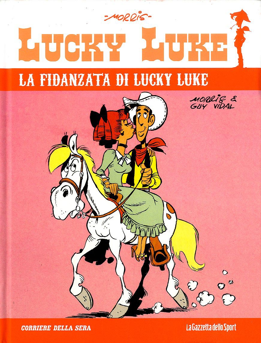 FV- LUCKY LUKE N.43 LA FIDANZATA CARTONATO-- GAZZETTA DELLO SPORT- 2013- C- GRN