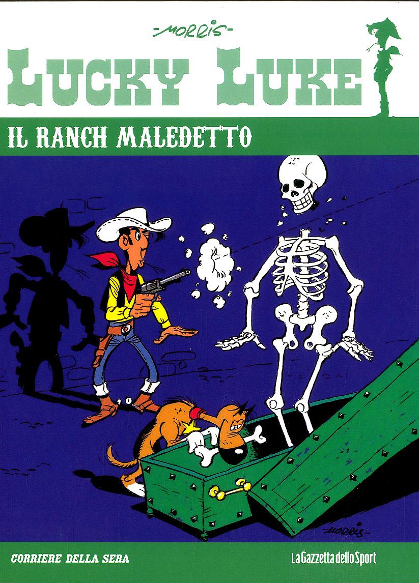 FV- LUCKY LUKE N.45 RANCH MALEDETTO CARTONATO-- GAZZETTA DELLO SPORT- 2013- C- GRN