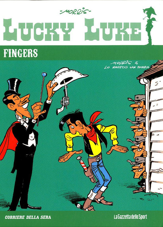 FV- LUCKY LUKE N.49 FINGERS CARTONATO-- GAZZETTA DELLO SPORT- 2013- C- GRN