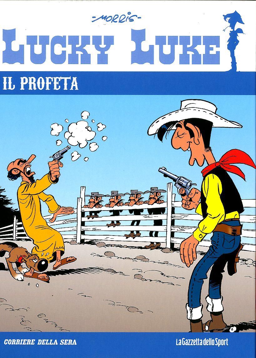 FV- LUCKY LUKE N.60 IL PROFETA CARTONATO-- GAZZETTA DELLO SPORT- 2013- C- GRN