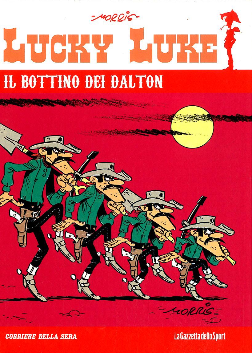 FV- LUCKY LUKE N.65 BOTTINO DALTON CARTONATO-- GAZZETTA DELLO SPORT- 2013- C- GRN