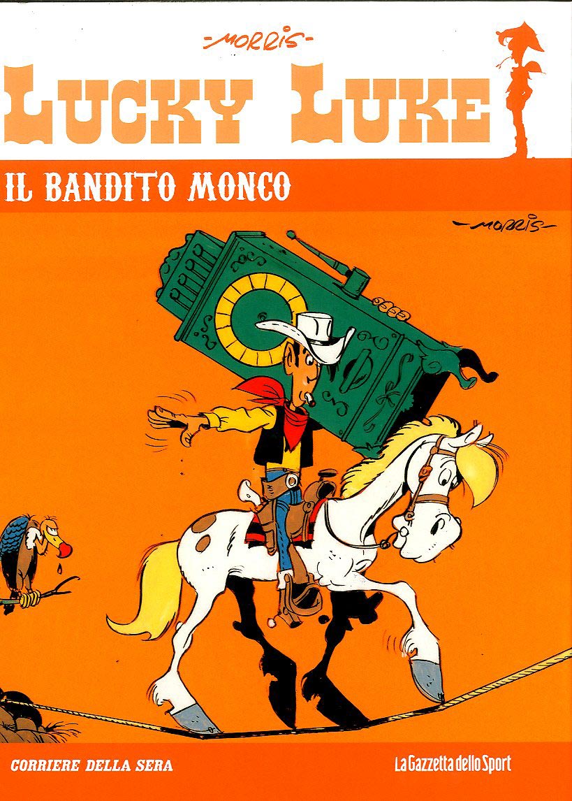 FV- LUCKY LUKE N.66 BOTTINO MONCO CARTONATO-- GAZZETTA DELLO SPORT- 2013- C- GRN