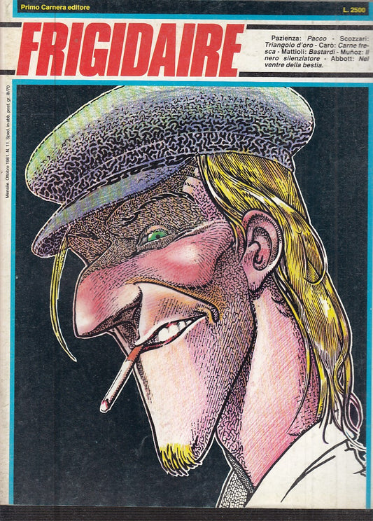 FR- RIVISTA FRIGIDAIRE N.11 -- PRIMO CARNERA - 1981 - S - TNX