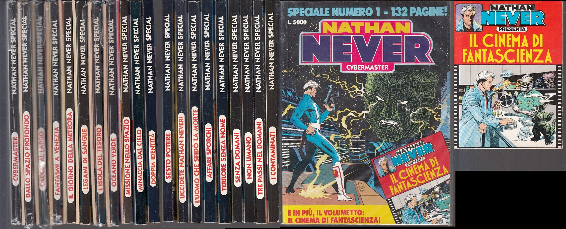 FB- NATHAN NEVER SPECIALE 1/22 CON ALBETTI 20 NUMERI -- BONELLI -- B - VBX