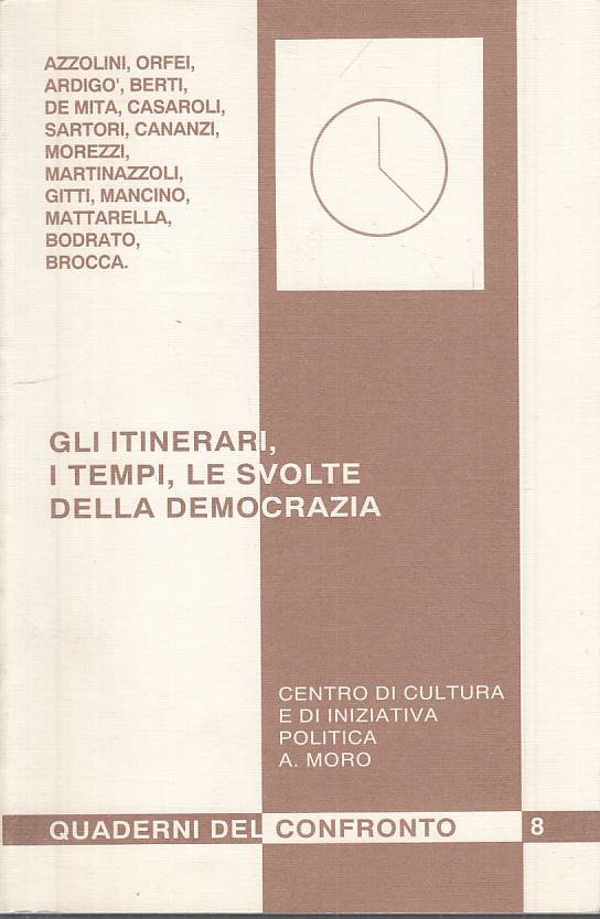 LS- GLI ITINERARI I TEMPI LE SVOLTE DELLA DEMOCRAZIA-- MORO--- 1992 - B - YTS661