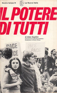 LS- IL POTERE DI TUTTI - CAPITINI - NUOVA ITALIA -- 1a ED. - 1969 - B - YTS634