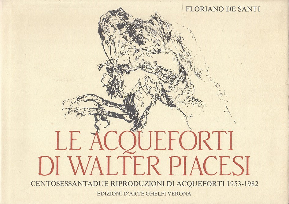 LT- ACQUEFORTI DI WALTER PIACESI- FLORIANO DE SANTI- GHELFI--- 1984- CS- YFS857