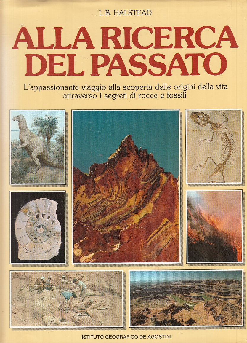 LZ- ALLA RICERCA DEL PASSATO - HALSTEAD - DE AGOSTINI --- 1984 - CS - YFS859