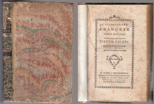 LH- L'AVVENTURIERE FRANCESE SETTECENTINA - CHIARI- MIGLIACCIO--- 1787- C- XFS105