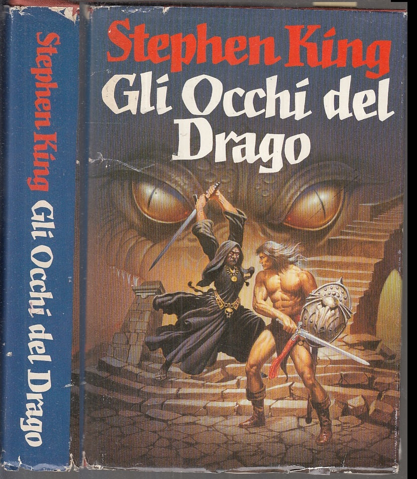 LG- GLI OCCHI DEL DRAGO ILLUSTRATO - STEPHEN KING - CDE --- 1991- CS- XFS68