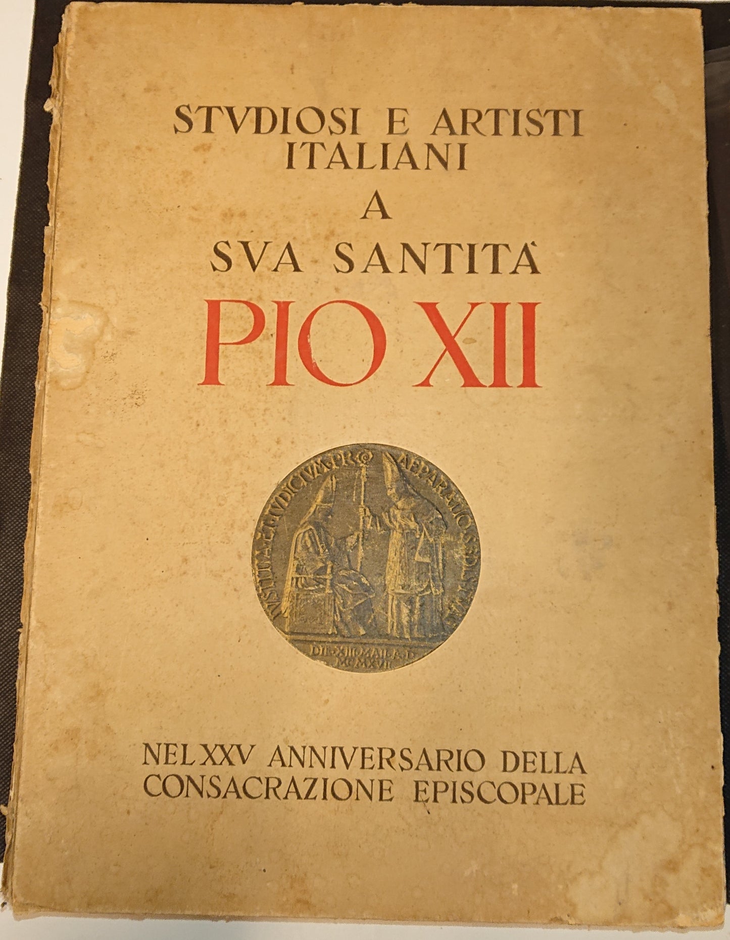 LZ- STUDIOSI E ARTISTI ITALIANI A SUA SANTITA' PIO XII ----- 1943 - C - YFS863