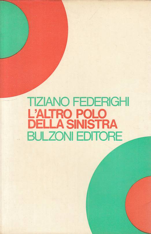 LS- L'ALTRO POLO DELLA SINISTRA - FEDERIGHI - BULZONI --- 1973 - BS - YTS39