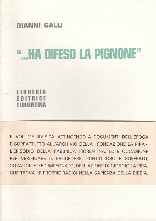 LS- "... HA DIFESO LA PIGNONE" - GALLI - FIORENTINA --- 1984 - B - YTS39