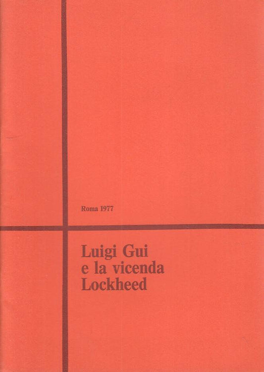 LS- LUIGI GUI E LA VICENDA LOCKHEED -- ROMA --- 1977 - S - YTS39