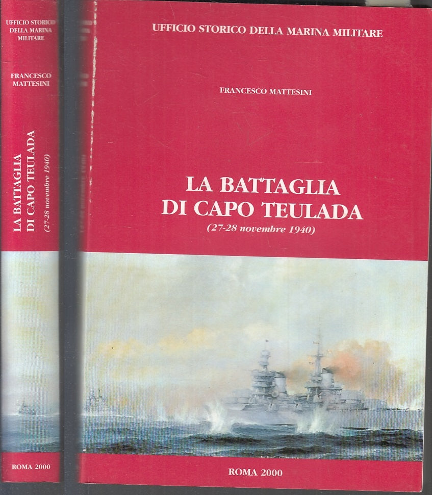 LS- LA BATTAGLIA DI CAPO TEULADA - MATTESINI- MARINA MILITARE--- 2000- B- ZFS249