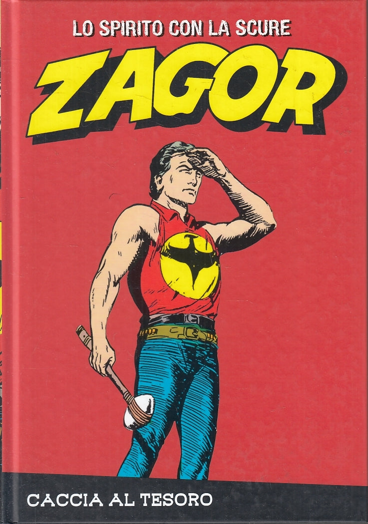 FB- ZAGOR N.7 CACCIA AL TESORO CARTONATO -- GAZZETTA DELLO SPORT -- C - VVX