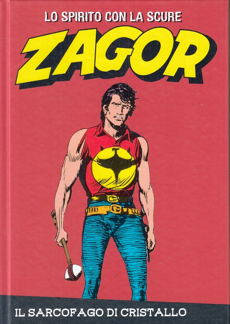 FB- ZAGOR N.17 SARCOFAGO DI CRISTALLO CARTONATO -- GAZZETTA DELLO SPORT-- C- VVX