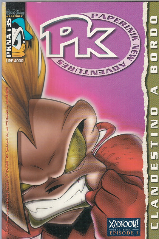 FD- PK NEW ADVENTURES PKNA 35 -- DISNEY --- 1999 - S - VVX