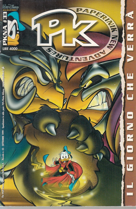 FD- PK NEW ADVENTURES PKNA 33 -- DISNEY --- 1999 - S - VVX