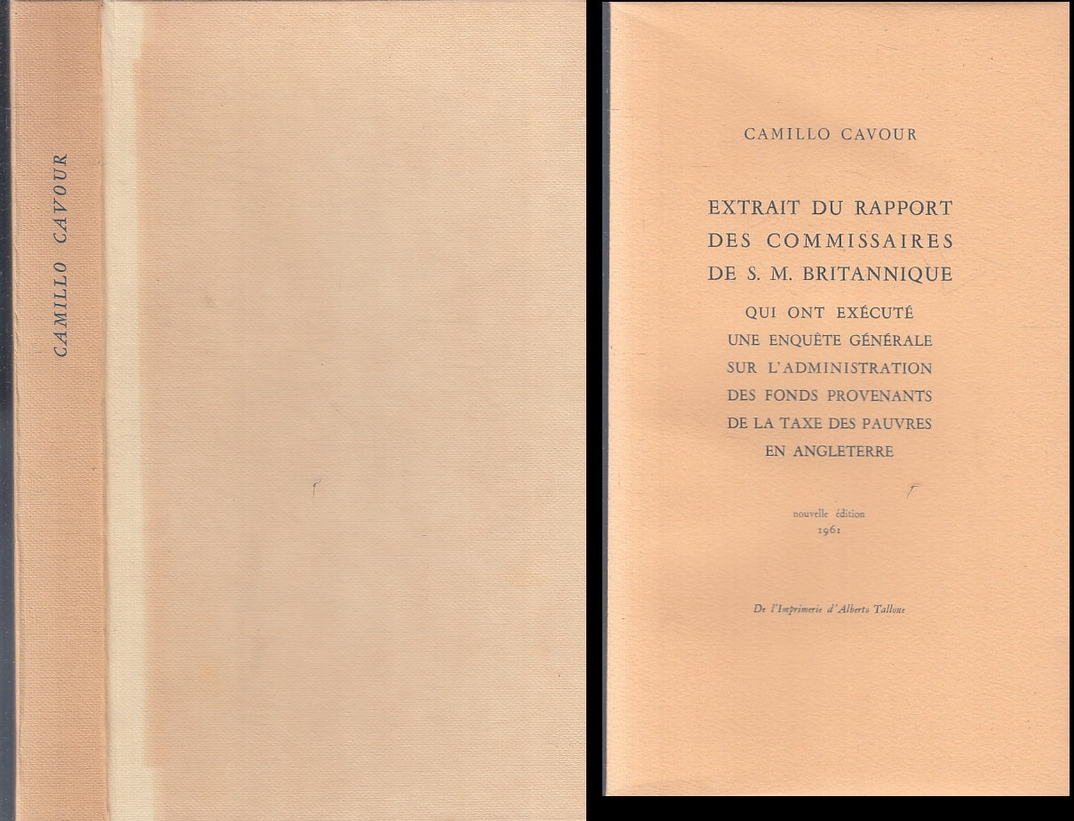 LS- EXTRAIT DU RAPPORT DES COMMISSAIRES DE BRITANNIQUE - CAVOUR- 1961- C- ZFS127