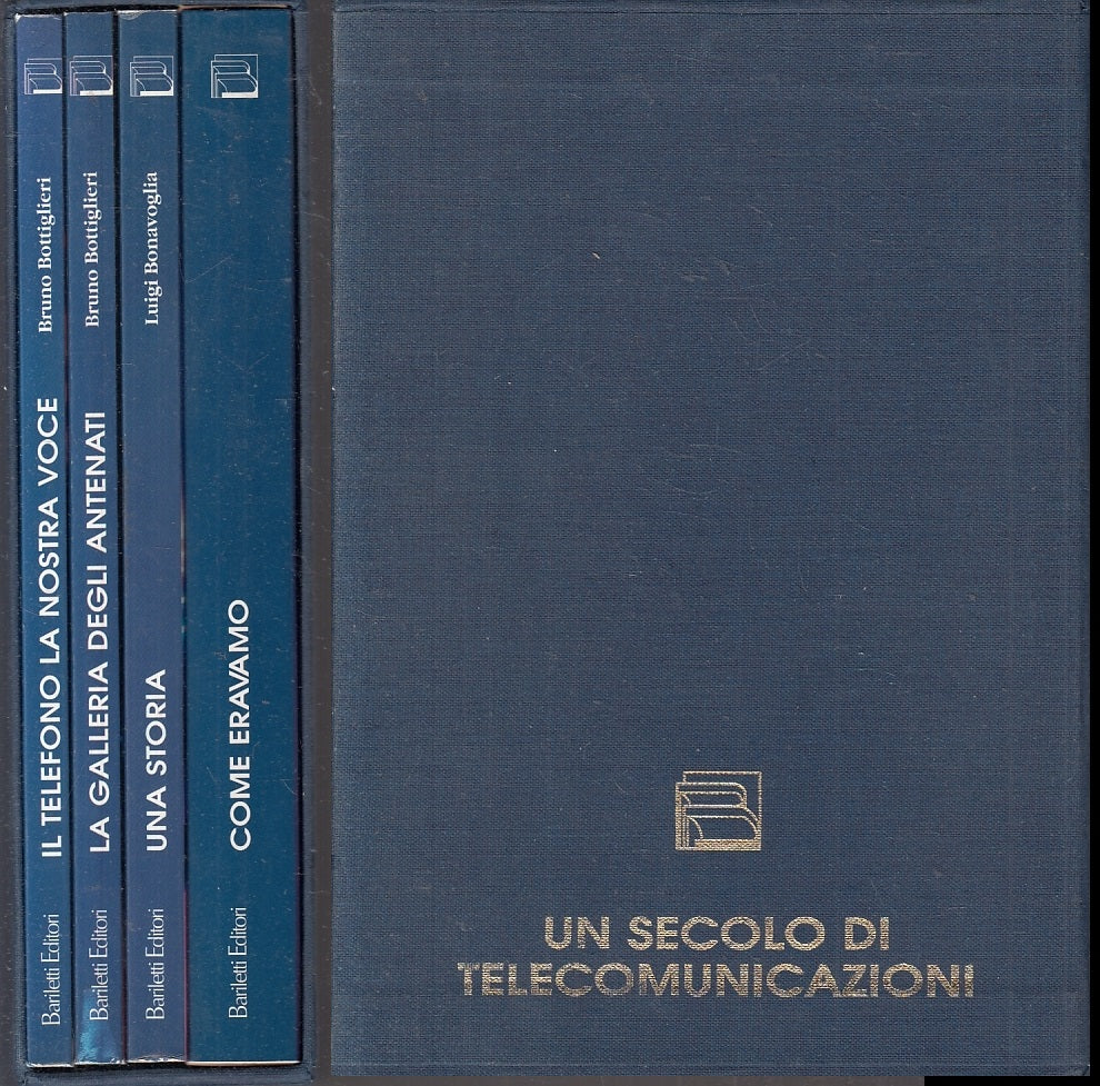 LZ- UN SECOLO DI COMUNICAZIONI 3 VOLUMI + VHS -- BARILETTI --- 1995- B- ZFS507 