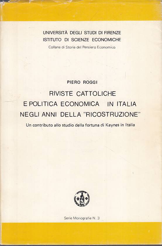 LS- RIVISTE CATTOLICHE POLITICA ECONOMICA ITALIA-- FIRENZE--- 1979 - BS - YTS430