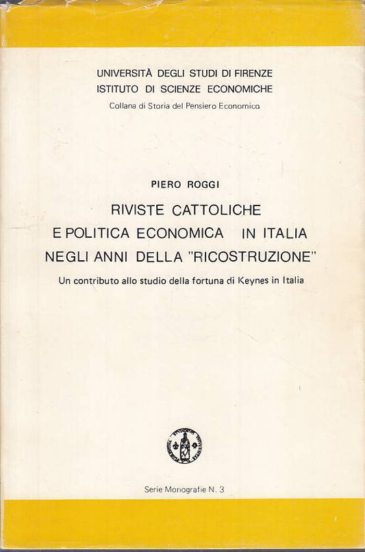 LS- RIVISTE CATTOLICHE POLITICA ECONOMICA ITALIA-- FIRENZE--- 1979 - BS - YTS430