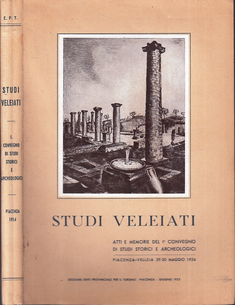 LZ- STUDI VELEIATI ATTI E MEMORIE DEL I CONVEGNO STUDI ARCHEOLOGICI- 1955- ZTT37