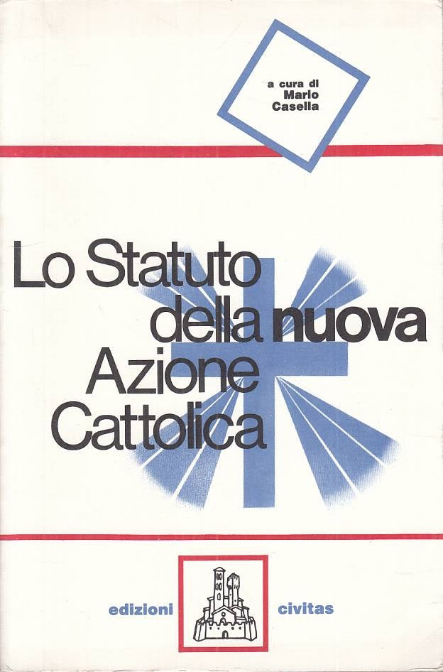 LS- STATUTO DELLA NUOVA AZIONE CATTOLICA - CASELLA- CIVITAS--- 1990 - B - ZTS109