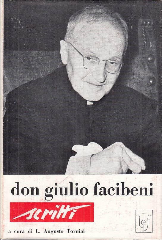 LS- DON GIULIO FACIBENI SCRITTI - TORNIAI - FIORENTINA --- 1960 - CS - YTS12