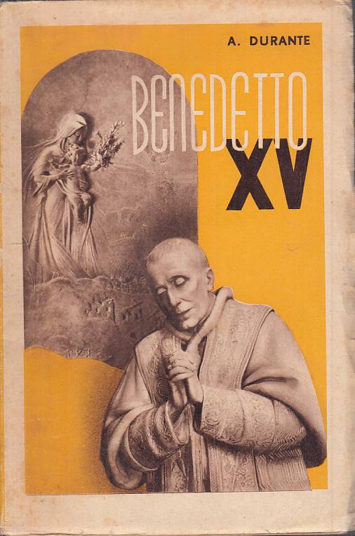 LS- BENEDETTO XV - ANTONIO DURANTE - AVE --- 1939 - B - YTS170