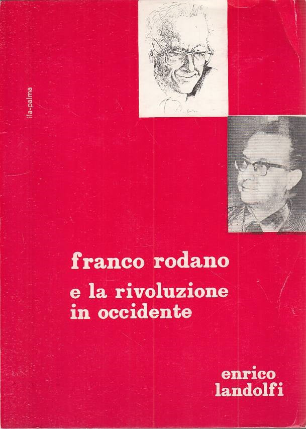 LS- FRANCO RODANO RIVOLUZIONE OCCIDENTE- LANDOLFI- ILA PALMA--- 1987- B - YTS259