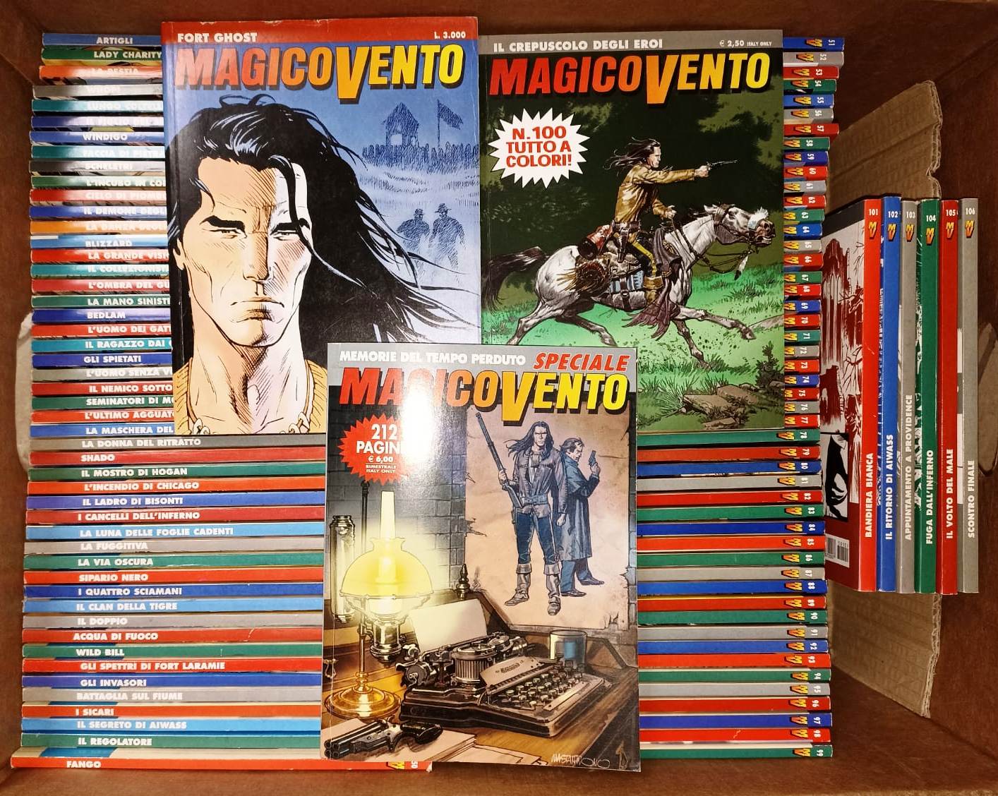 FB- MAGICO VENTO 1/130 + SPECIALE COLLEZIONE COMPLETA EDICOLA - BONELLI - VCX